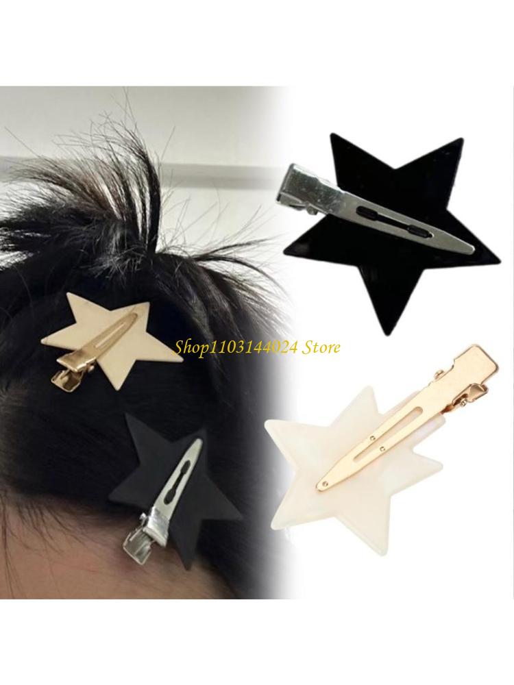 Makeup Beauty Y2K Style - N5KE 5 ชิ้น NO BEND คลิปผมไม่มีผมคลิปอะคริลิค