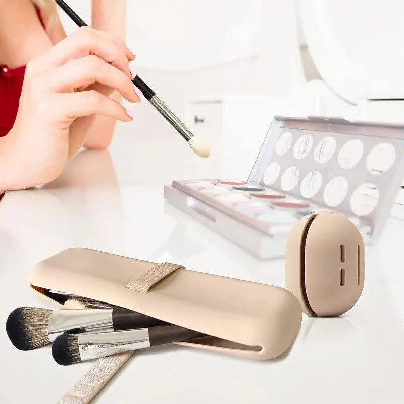 ที่ใส่แปรงแต่งหน้าสําหรับเดินท - Cosmetic Sponge บทวิจารณ์และราคา