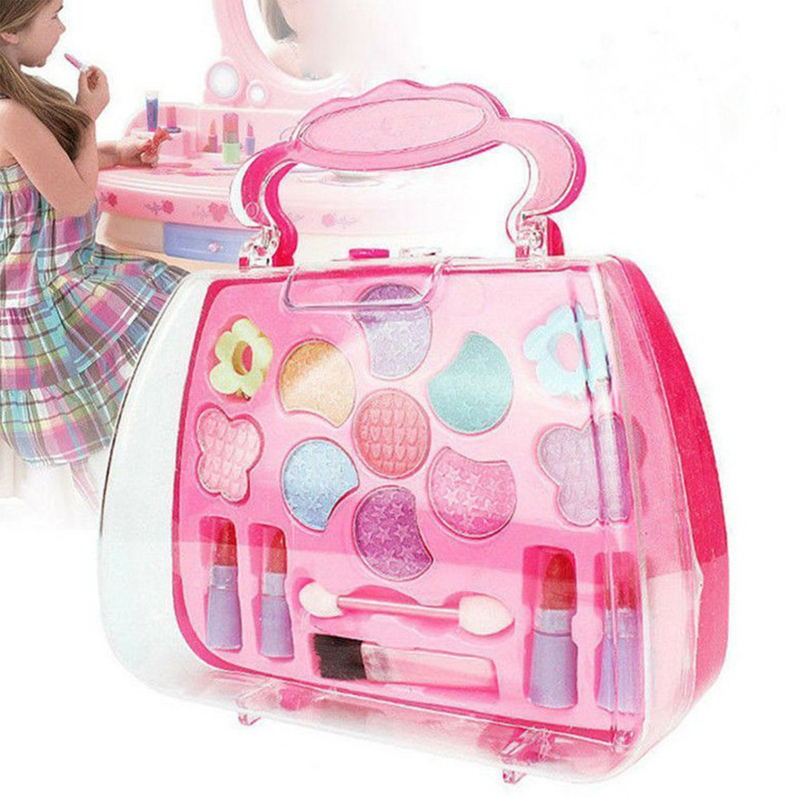 ชุดของเล่นเครื่องสำอางสำหรับเด - Beauty Makeup Kit For Kids บทวิจารณ์และราคา