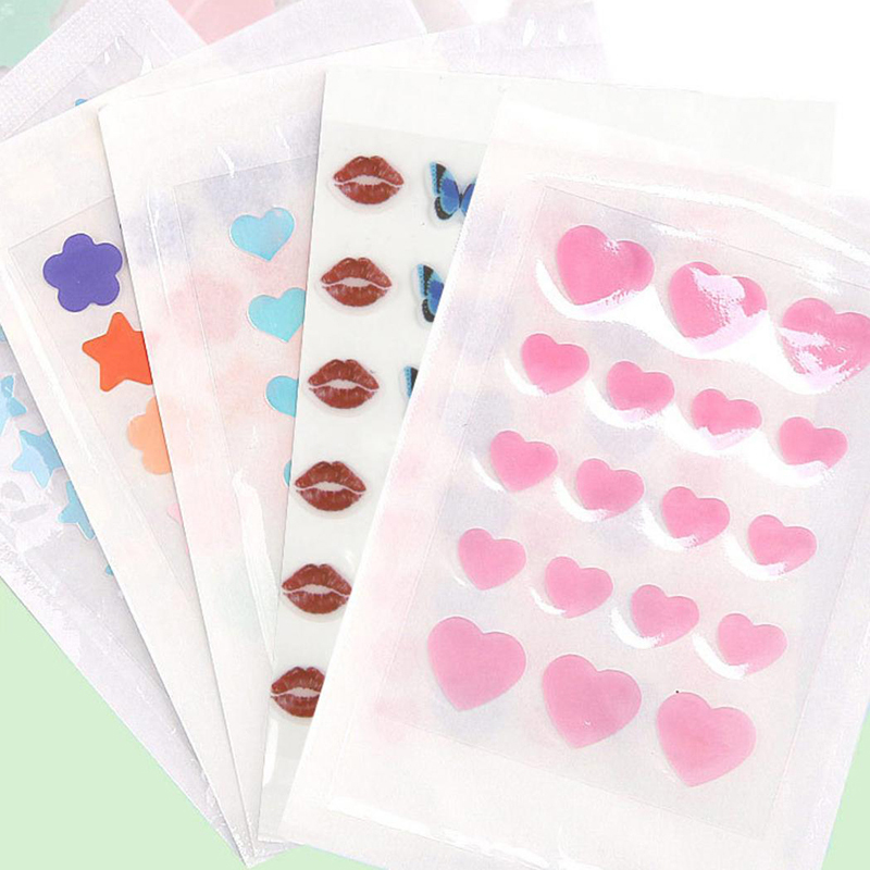 แผ่นแปะสิวการ์ตูนสีสันสดใส บำร - Beauty Makeup Tool บทวิจารณ์และราคา