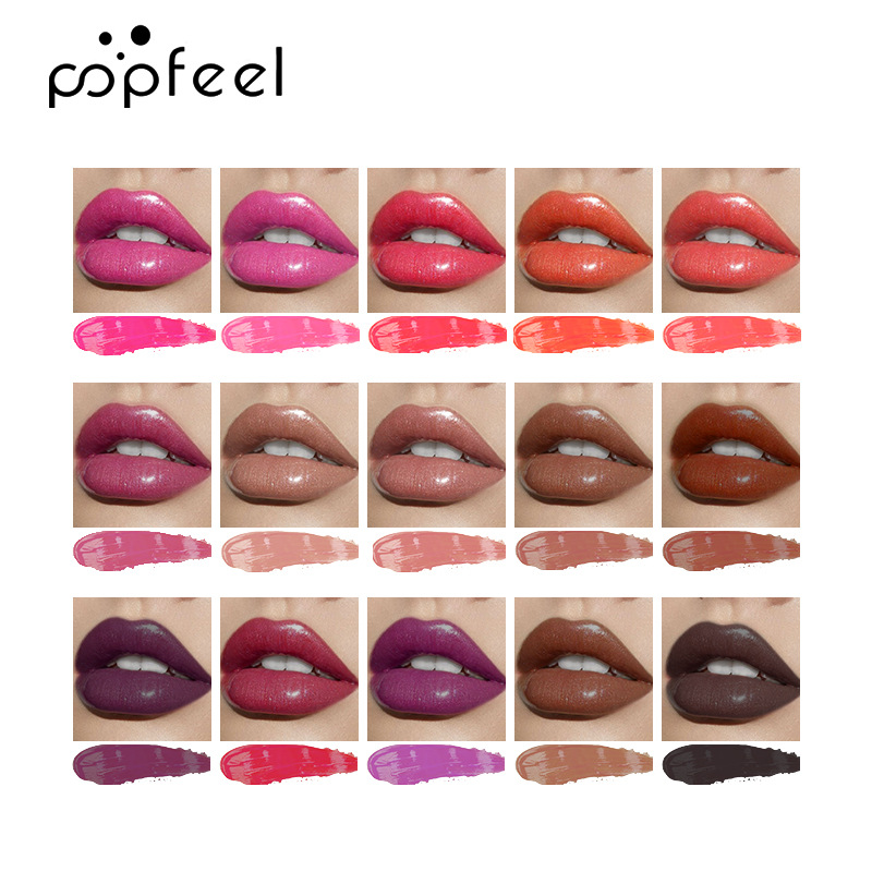พาเลทลิปกลอสขนาดเล็ก 15 สี โทน - Beauty Makeup Palette บทวิจารณ์และราคา