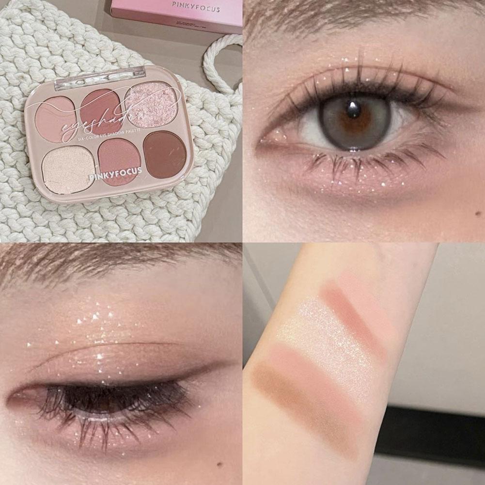 6 สีอายแชโดว์เนื้อแมท บลัชออน  - Beauty Makeup Palette บทวิจารณ์และราคา