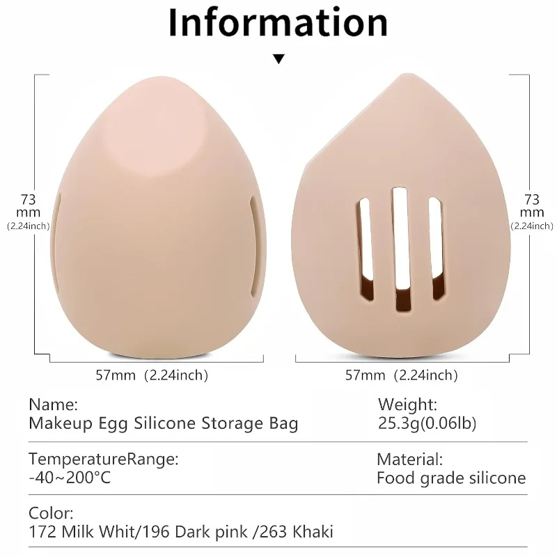 กระเป๋าเก็บแป้งพัฟระบายอากาศได - Cosmetic Sponge บทวิจารณ์และราคา
