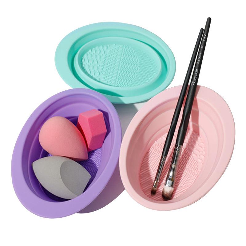 ซิลิโคนแปรงแต่งหน้าแปรงแต่งหน้ - Cosmetic Sponge บทวิจารณ์และราคา