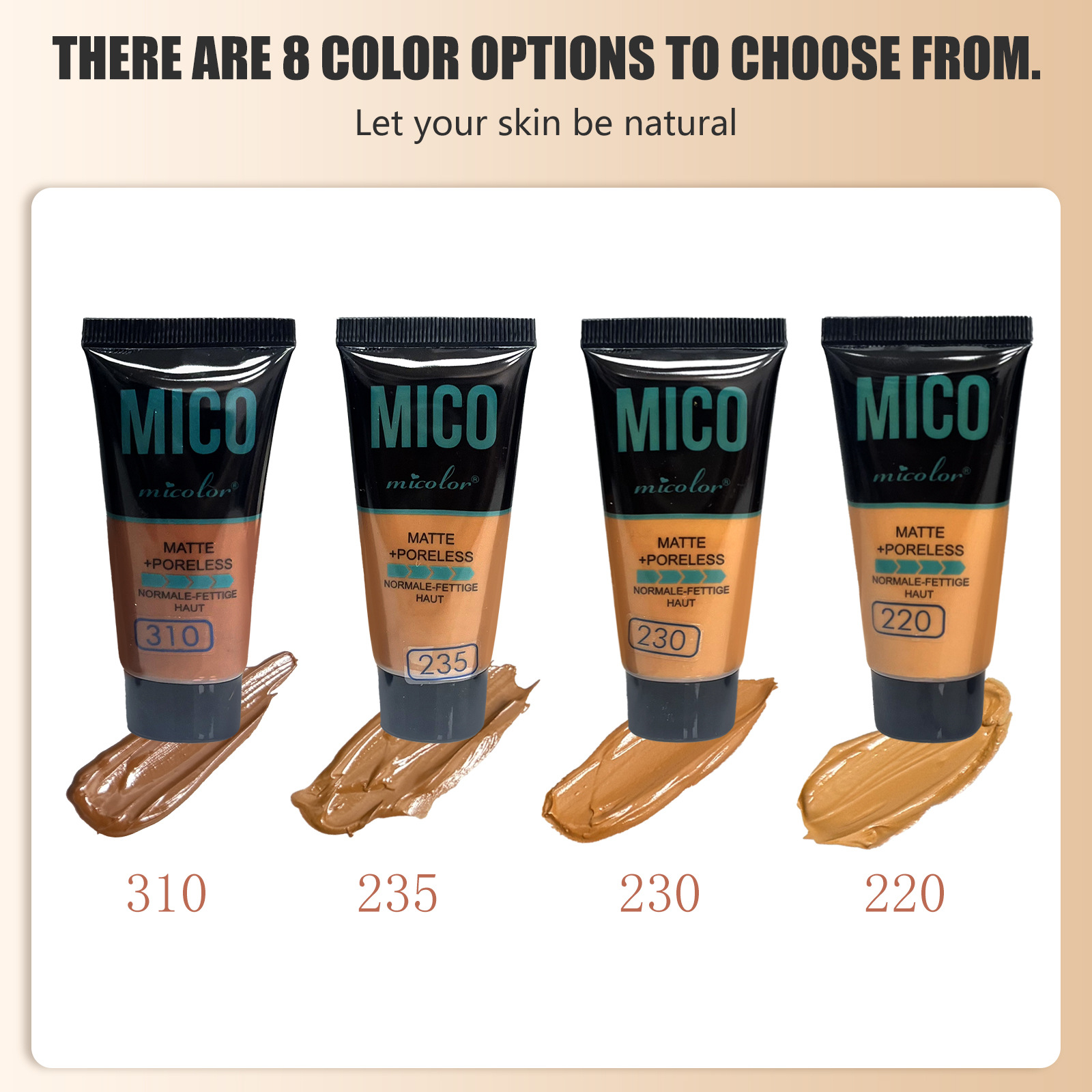 รองพื้นแบบน้ำ 40 มล. ปกปิดเต็ม - Beauty Makeup Foundation บทวิจารณ์และราคา