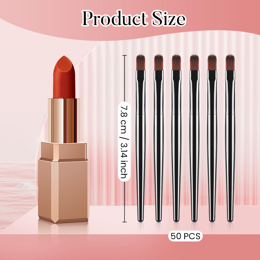 50/100 ชิ้นชุดแปรงทาปากแบบใช้แ - Beauty Makeup Tool บทวิจารณ์และราคา