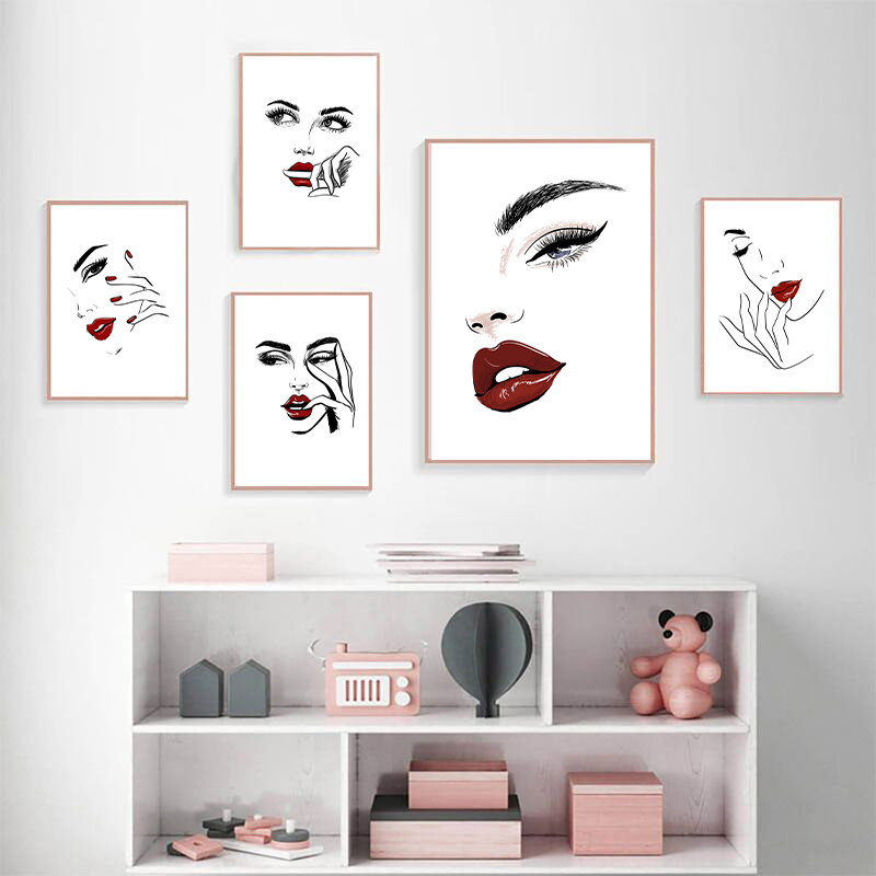 Nordic แฟชั่นแต่งหน้าโปสเตอร์พ - Beauty Of Makeup Quotes บทวิจารณ์และราคา