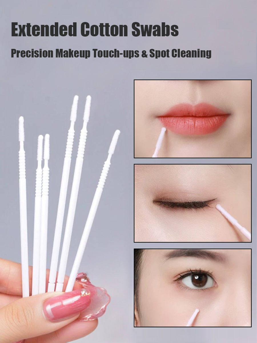 สำลีก้านยาวแบบใช้แล้วทิ้ง สำหร - Beauty Makeup Tool บทวิจารณ์และราคา