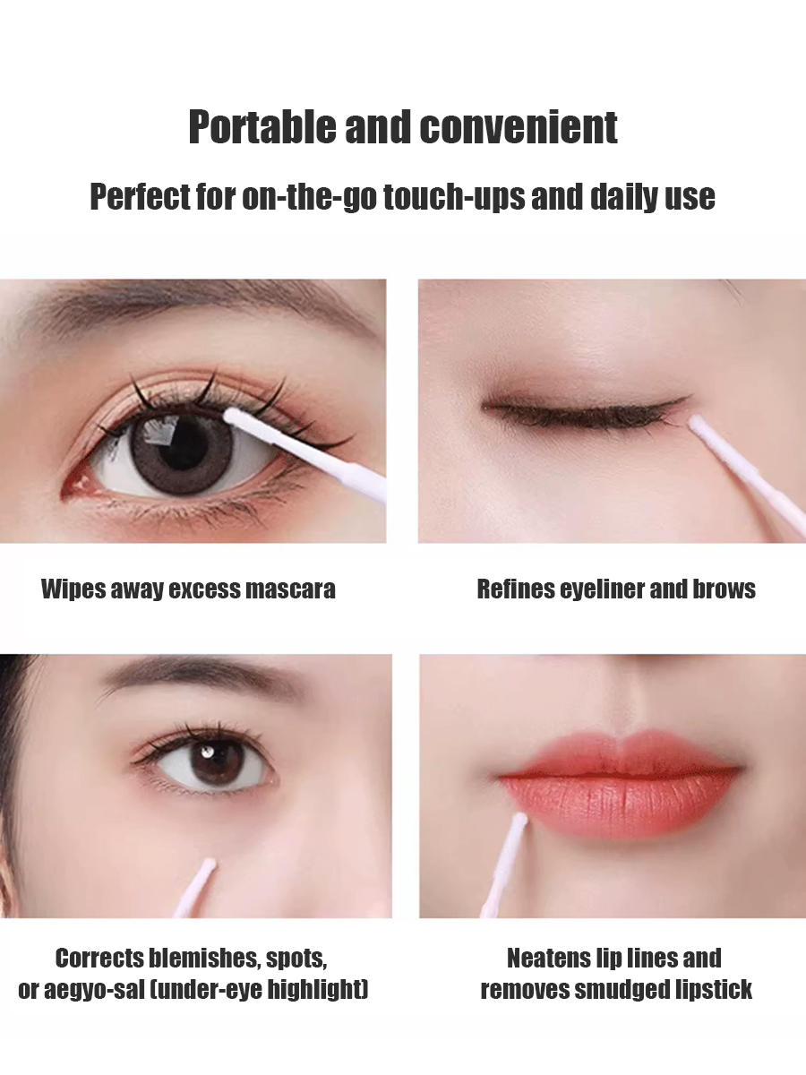 สำลีก้านยาวแบบใช้แล้วทิ้ง สำหร - Beauty Makeup Tool บทวิจารณ์และราคา