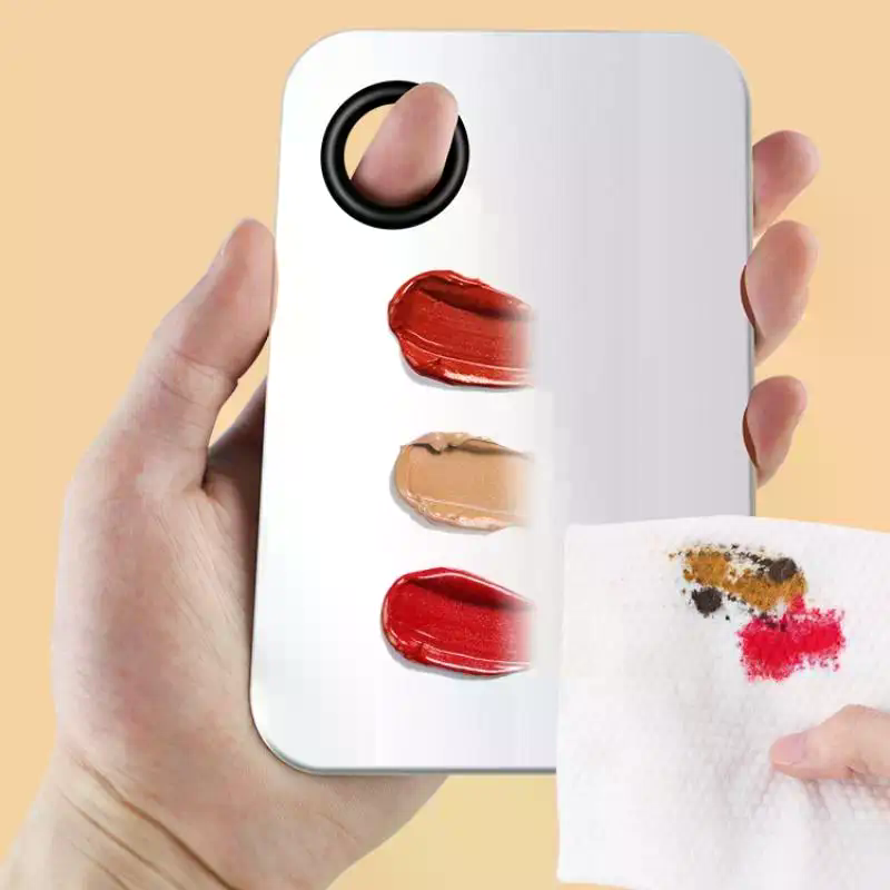 พาเลตผสมเครื่องสำอางสแตนเลส พร - Beauty Makeup Palette บทวิจารณ์และราคา