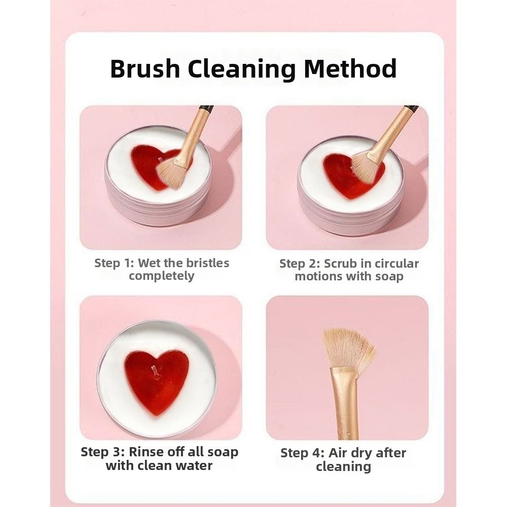 สบู่ทำความสะอาดแปรงแต่งหน้าแบบ - Cosmetic Sponge บทวิจารณ์และราคา