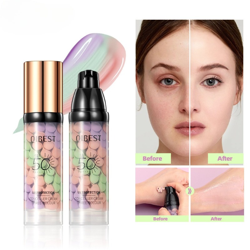 เฟซ เมคอัพ ไพรเมอร์ ไตร-คัลเลอ - Beauty Makeup Foundation บทวิจารณ์และราคา