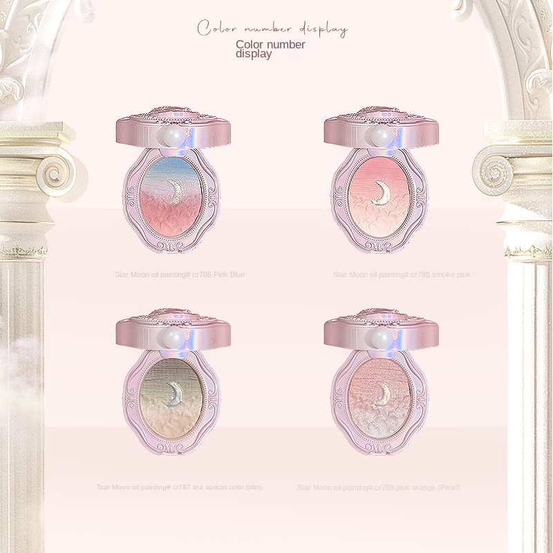 บลัชออนสีชมพูประกายมุก ติดทนนา - Beauty Makeup Palette บทวิจารณ์และราคา