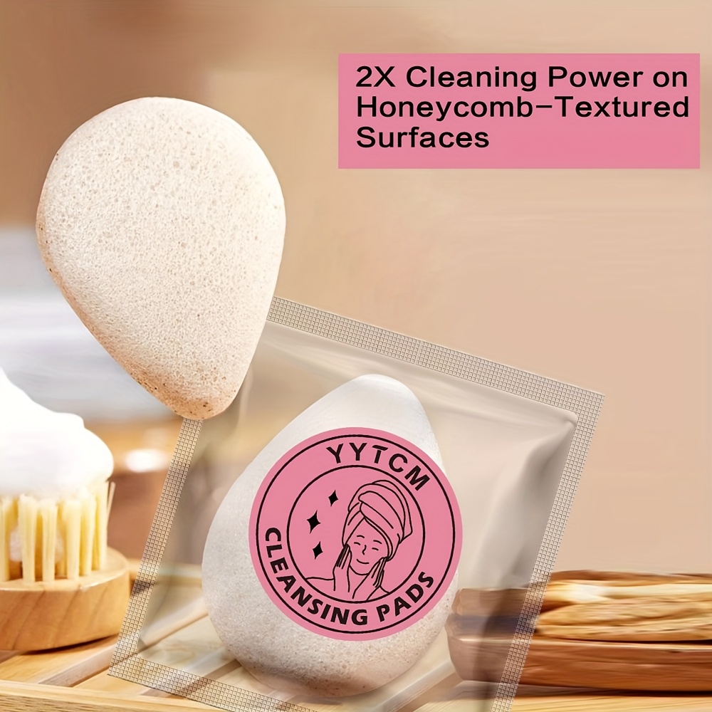ฟองน้ำคอนจาคจากเมล็ดวอลนัทสำหร - Cosmetic Sponge บทวิจารณ์และราคา