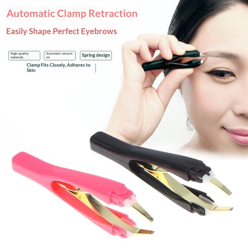 แหนบถอนขนคิ้วแบบอัตโนมัติ กำจั - Beauty Makeup Face บทวิจารณ์และราคา