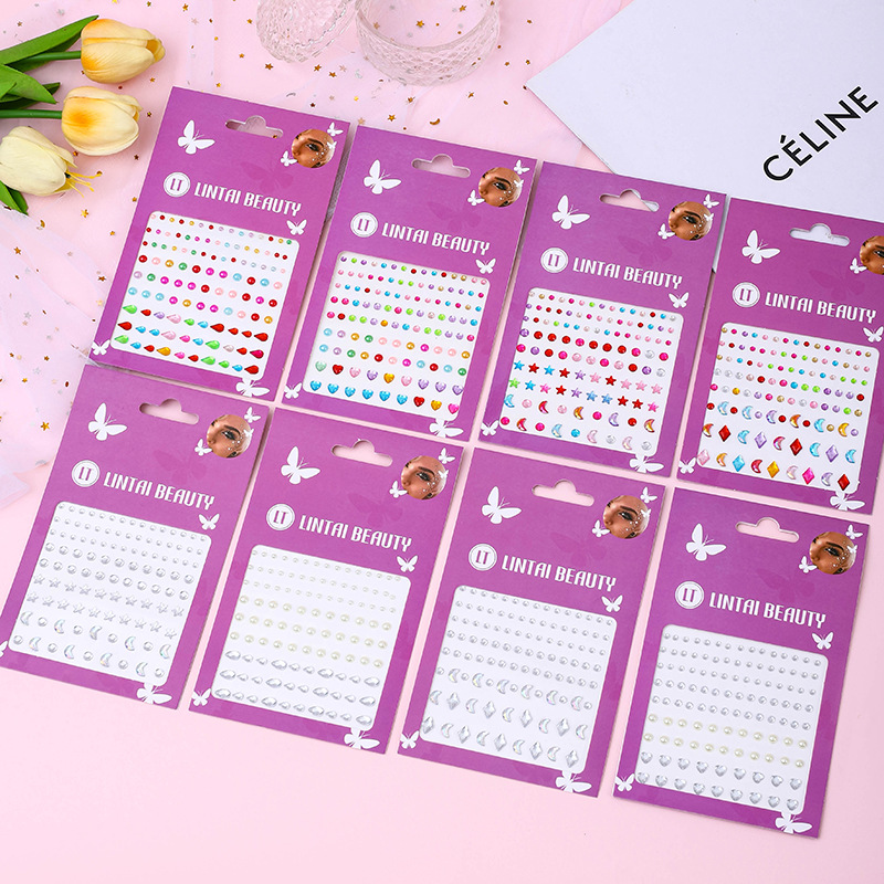 สติกเกอร์ติดหน้ารูปหยดน้ำ กันน - Beauty And Makeup บทวิจารณ์และราคา