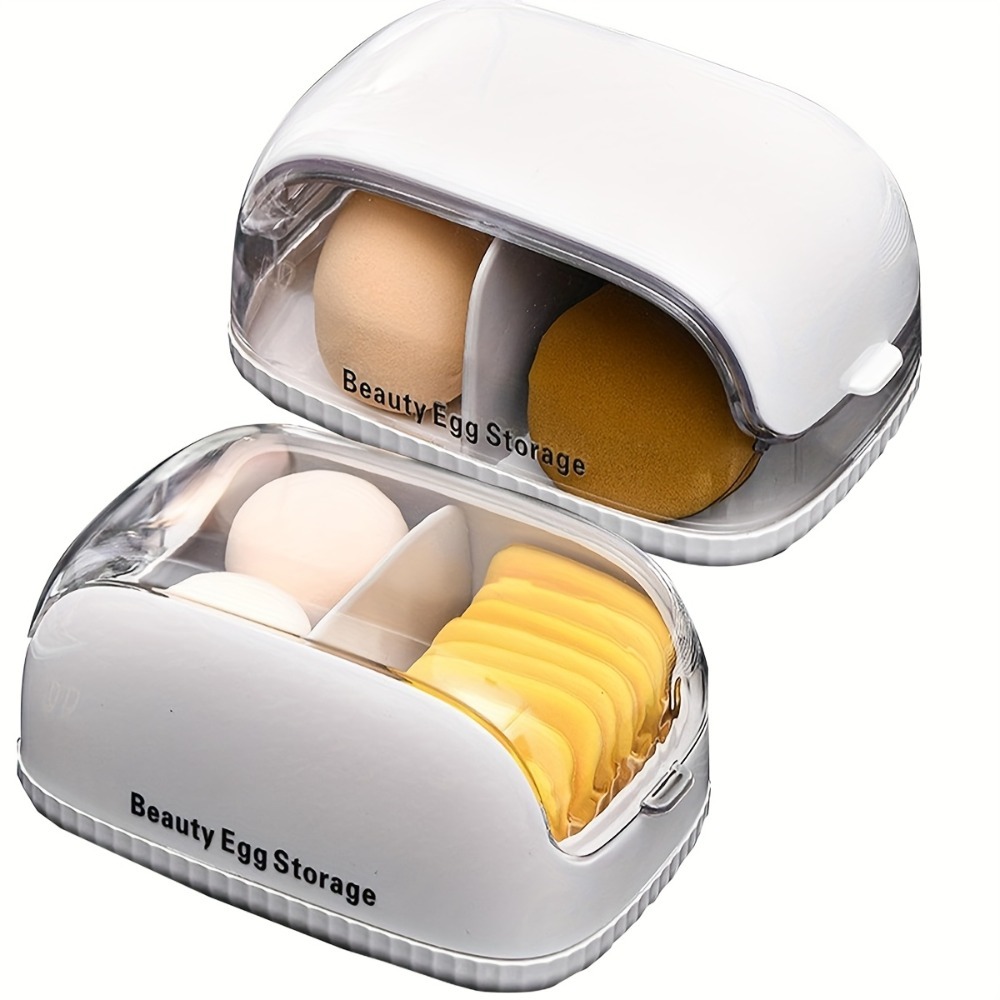 กล่องเก็บฟองน้ำแต่งหน้าแบบสองช - Cosmetic Sponge บทวิจารณ์และราคา