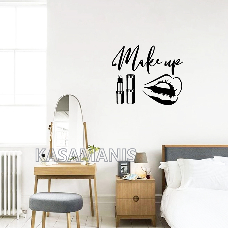 แต่งหน้า Wall Art Decals ความง - Beauty Of Makeup Quotes บทวิจารณ์และราคา