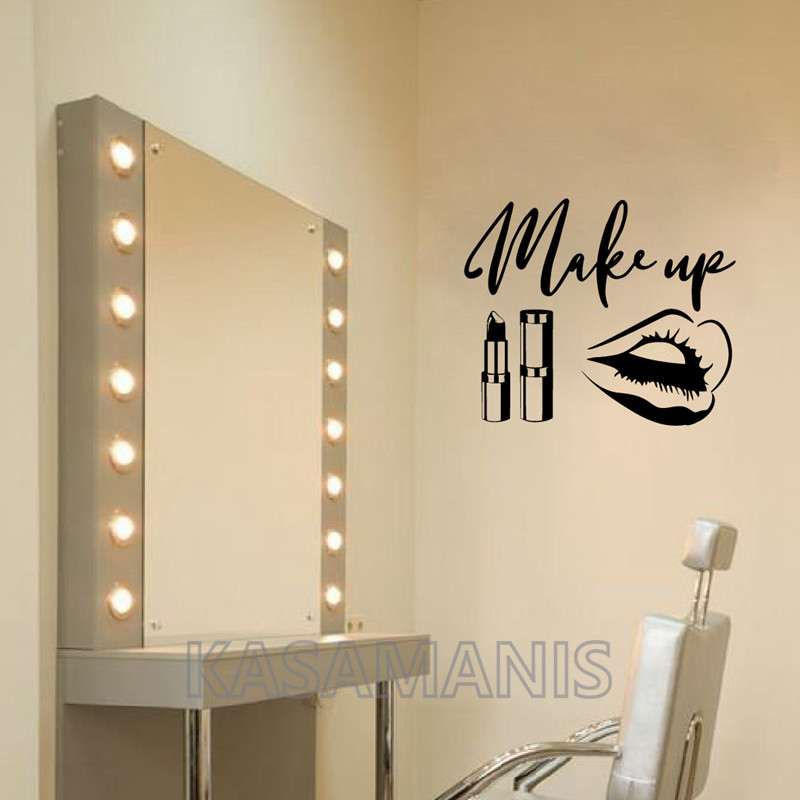 แต่งหน้า Wall Art Decals ความง - Beauty Of Makeup Quotes บทวิจารณ์และราคา