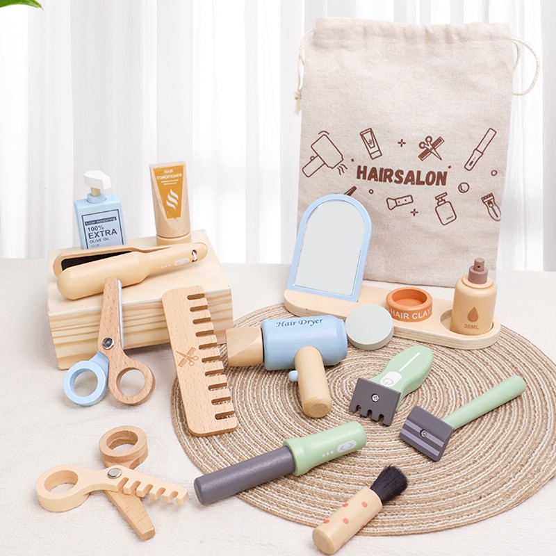 ชุดเครื่องมือแต่งหน้าทำผมไม้สำ - Beauty Makeup Kit For Kids บทวิจารณ์และราคา